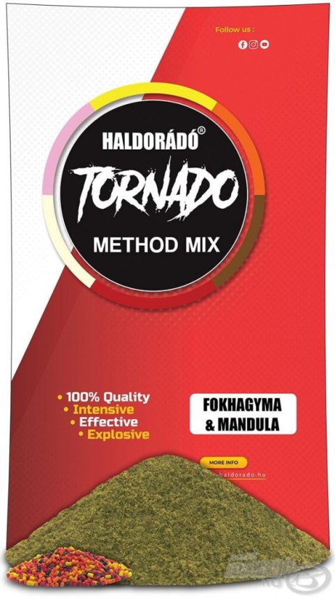 ZANĘTA HALDORADO TORNADO METHOD MIX - CZOSNEK & MIGDAŁY 500g