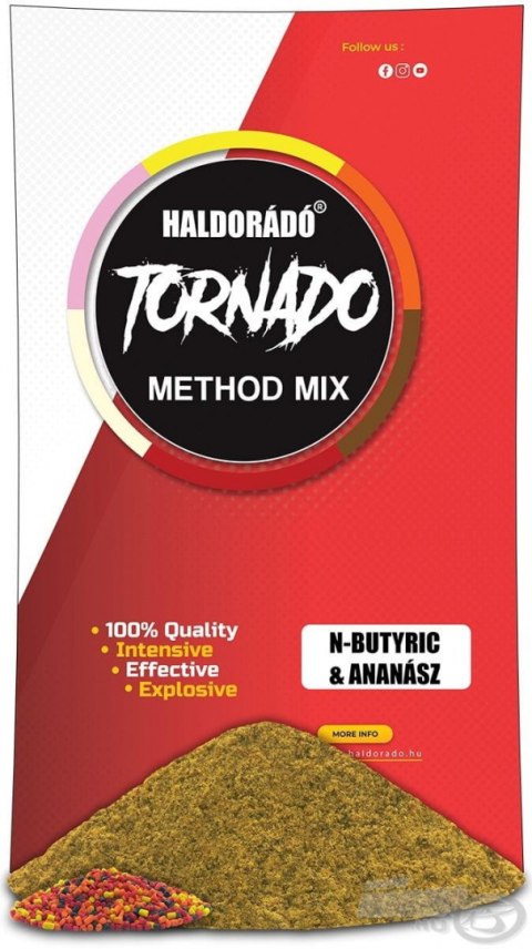 ZANĘTA HALDORADO TORNADO METHOD MIX - N-BUTYRIC & ANANAS 500g