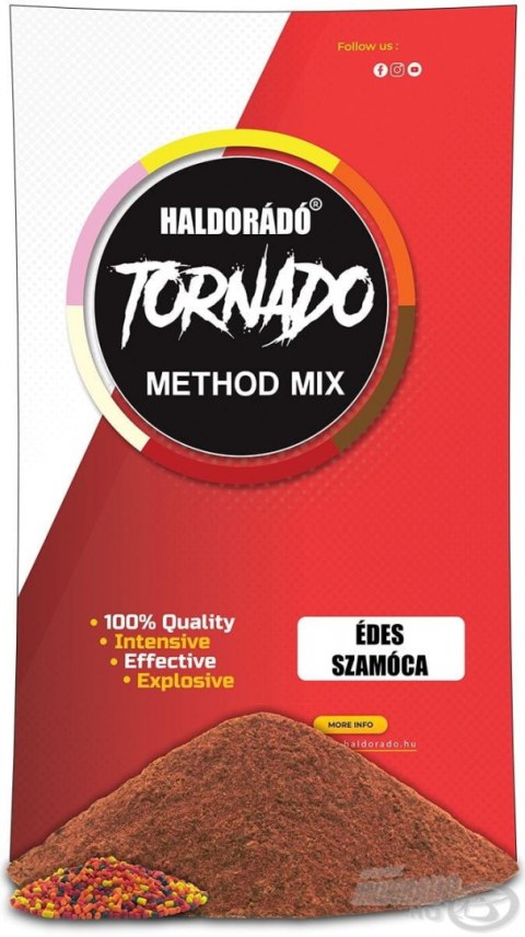 ZANĘTA HALDORADO TORNADO METHOD MIX - SŁODKA TRUSKAWKA