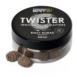 KULKI FEEDER BAIT - TWISTER MAGGOT BIAŁY ROBAK 12mm