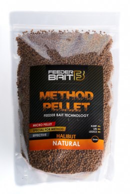 Micro Pellets 2mm Natural Halibut - Feeder Bait