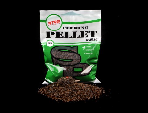 STEG FEEDING PELLET 2MM GARLIC 800G