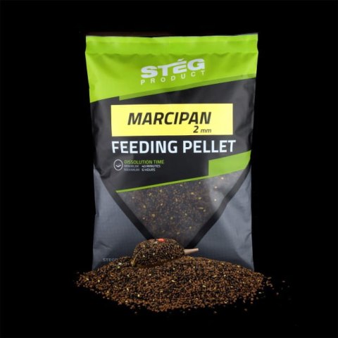 STEG FEEDING PELLET 2MM MARCIPAN 800G