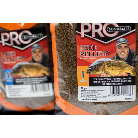 SONUBAITS PRO FEED PELLET - 1MM