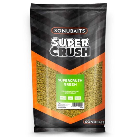 SONUBAITS SUPERCRUSH GREEN GROUNDBAIT 2KG