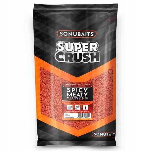 Zanęta SONUBAITS Super Crush Spicy Meat 2kg