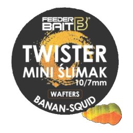 FEEDER BAIT -TWISTER MINI ŚLIMAK BANAN & SQUID