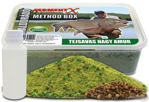 HALDORADO FERMENTX METHOD BOX ZANĘTA 500g +100 ml - DUŻY AMUR