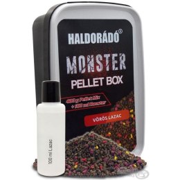 HALDORADO MONSTER PELLET BOX - CZERWONY ŁOSOŚ