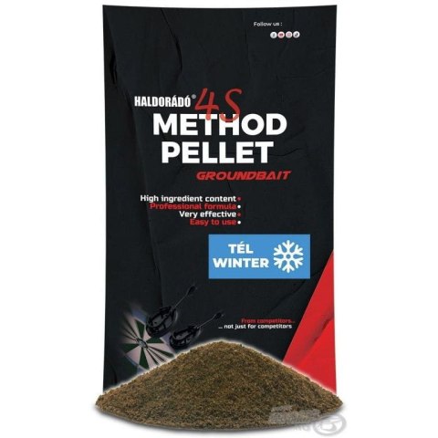 HALDORADO 4S METHOD PELLET GROUNDBAIT - ZIMA