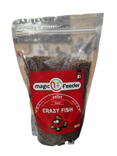 PELLET MAGIC FEEDER CRAZY FISH DO METODY 2mm 800g