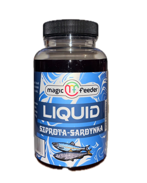 Liquid Booster - Szprota Sardynka zalewajka 250ml zalewa PVA FRIENDLY Magic Feeder