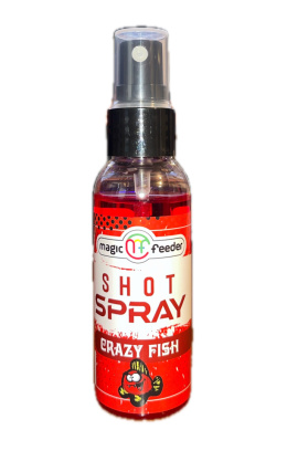 Shot Spray - Crazy Fish dopalacz 50ml atraktor Magic Feeder