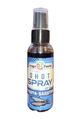 Shot Spray - Szprota Sardynka dopalacz 50ml atraktor Magic Feeder