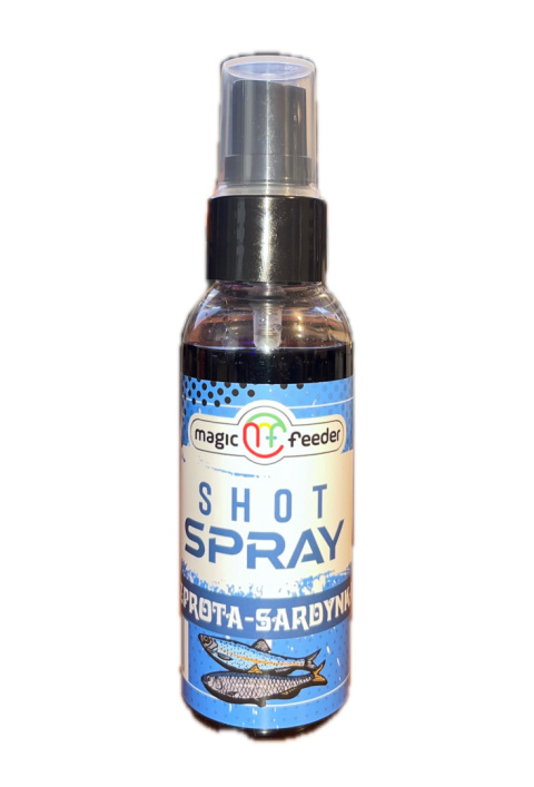 Shot Spray - Szprota Sardynka dopalacz 50ml atraktor Magic Feeder