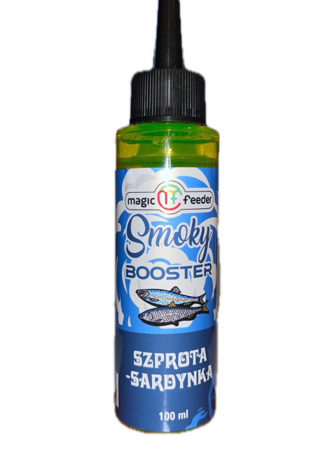 Method Booster Smoky - Szprota Sardynka Smoky 100ml dopalacz PVA FRIENDLY Magic Feeder