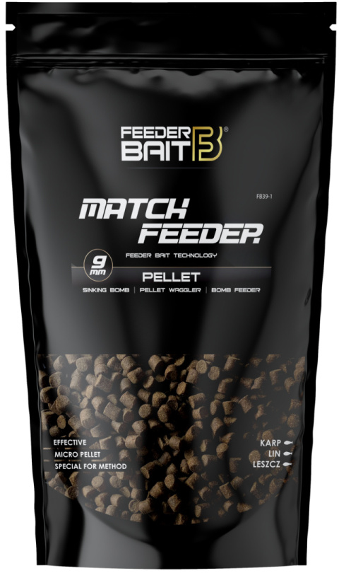 Pellet Feeder Bait Match Feeder 9mm 800g